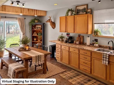 Kitchen - 8037 N Pow Rd, Springbrook, WI 54875 photo 1 of 6
