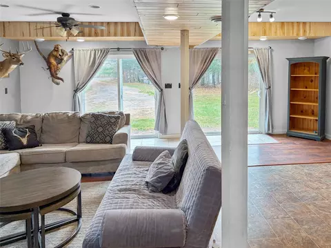 Living - 8037 N Pow Rd, Springbrook, WI 54875 photo 3 of 4
