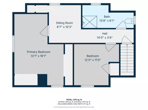 Floorplan - 8037 N Pow Rd, Springbrook, WI 54875 photo 2 of 3