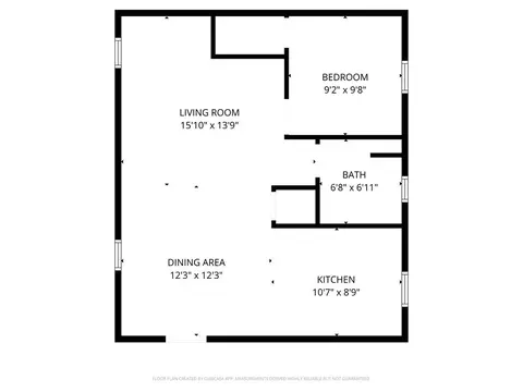 Floorplan - 400 E 1st St #A-D, Marfa, TX 79843 photo 1 of 3