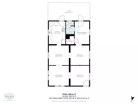 Floorplan - 610 E Columbia St, Marfa, TX 79843 photo 1 of 1