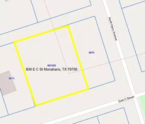 809 E C St, Monahans, TX 79756