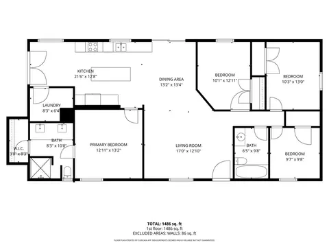 Floorplan - 913 Ted, Alpine, TX 79830 photo 1 of 1