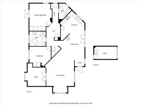 Floorplan - 6411 Grant Ave, Carmichael, CA 95608 photo 1 of 1