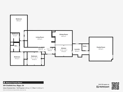 Floorplan - 354 Chatfield Ave, Biggs, CA 95917 photo 1 of 1