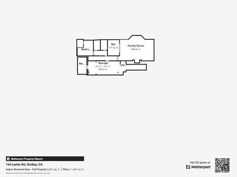 Floorplan - 134 Larkin Rd, Gridley, CA 95948 photo 2 of 5