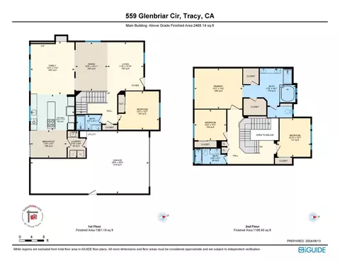 Floorplan - 559 Glenbriar Cir, Tracy, CA 95377 photo 1 of 1