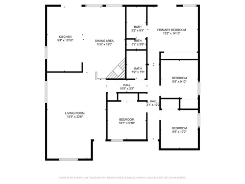 Floorplan - 1126 Moonlight Dr, Ceres, CA 95307 photo 1 of 2