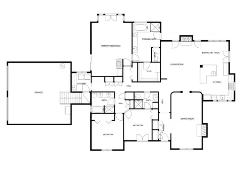 Floorplan - 3661 Millbrae Rd, Cameron Park, CA 95682 photo 1 of 1