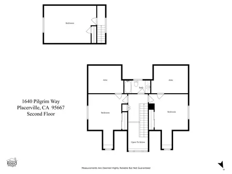Floorplan - 1640 Pilgrim Way, Placerville, CA 95667 photo 2 of 3