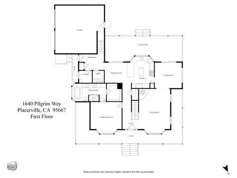 Floorplan - 1640 Pilgrim Way, Placerville, CA 95667 photo 1 of 3