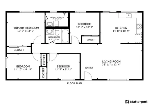 Floorplan - 2816 Paso Robles Dr, Modesto, CA 95350 photo 1 of 1
