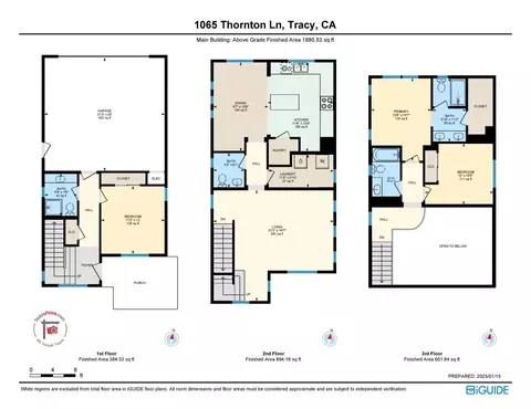 Floorplan - 1065 Thornton Ln, Tracy, CA 95376 photo 1 of 1