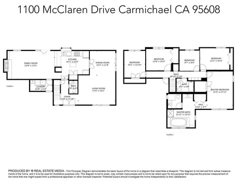Floorplan - 1100 Mcclaren Dr, Carmichael, CA 95608 photo 1 of 1