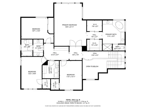 Floorplan - 3016 Edgeview Dr, Modesto, CA 95355 photo 2 of 2