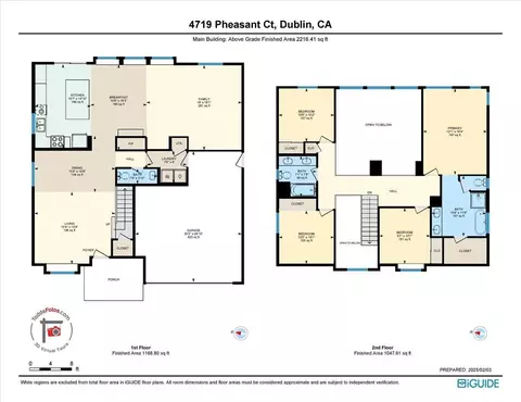 Floorplan - 4719 Pheasant Ct, Dublin, CA 94568 photo 1 of 1