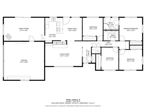 Floorplan - 8536 El Verano Ave, Elverta, CA 95626 photo 1 of 3