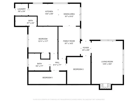 Floorplan - 318 N Conejo Ave, Modesto, CA 95354 photo 1 of 4