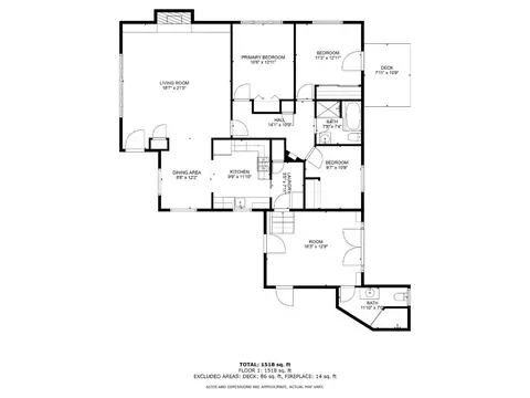 Floorplan - 50 Opal St, Sutter Creek, CA 95685 photo 1 of 1