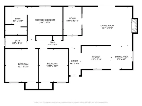 Floorplan - 796 E C St, Oakdale, CA 95361 photo 1 of 1