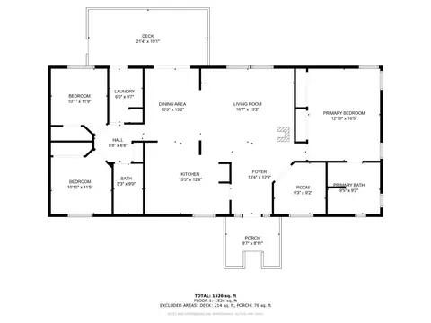 Floorplan - 11084 Upper Previtali Rd, Jackson, CA 95642 photo 1 of 1
