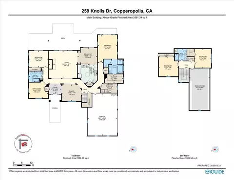 Floorplan - 259 Knolls Dr, Copperopolis, CA 95228 photo 1 of 1