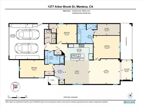 Floorplan - 1377 Arbor Brook Dr, Manteca, CA 95336 photo 1 of 1