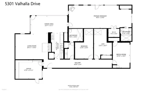 Floorplan - 5301 Valhalla Dr, Carmichael, CA 95608 photo 1 of 1