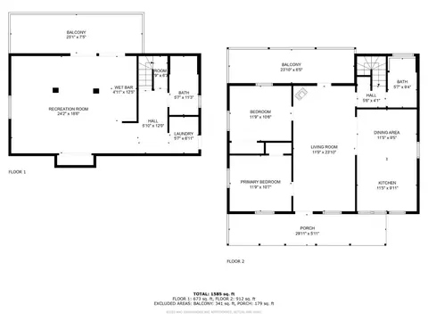 Floorplan - 143 Badger St, Sutter Creek, CA 95685 photo 3 of 3