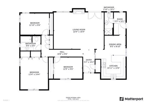 Floorplan - 1936 Ralston Ct, Modesto, CA 95350 photo 1 of 1