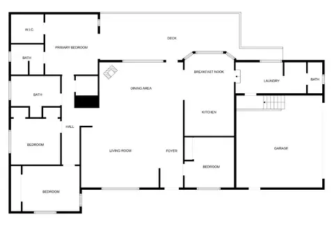 Floorplan - 5701 Silver Lode Dr, Placerville, CA 95667 photo 1 of 1