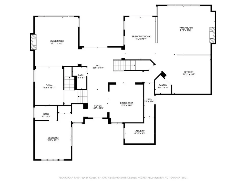 Floorplan - 8017 Marches Way, El Dorado Hills, CA 95762 photo 1 of 2