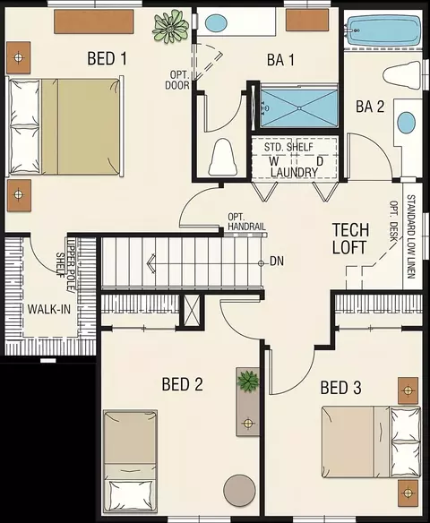 Floorplan - 439 Quarto Dr, Turlock, CA 95380 photo 2 of 2