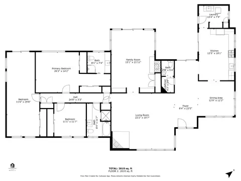 Floorplan - 1807 Lambeth Way, Carmichael, CA 95608 photo 1 of 1
