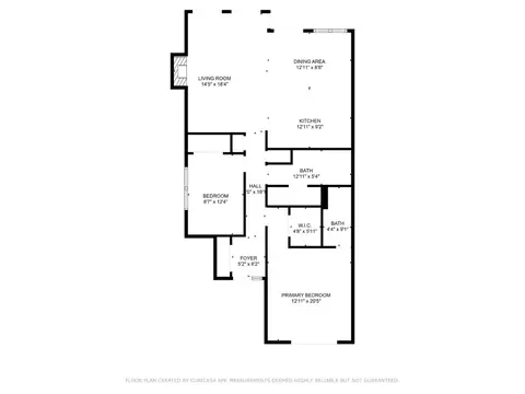 Floorplan - 4707 Eli Ct, Carmichael, CA 95608 photo 2 of 2