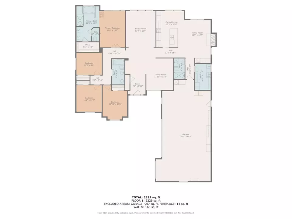 Floorplan - 8754 Springhills Way, Orangevale, CA 95662 photo 1 of 2