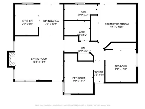 Floorplan - 1300 Cribari Dr, Modesto, CA 95358 photo 4 of 4