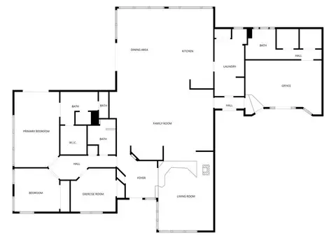 Floorplan - 13420 Mesa Dr, Grass Valley, CA 95949 photo 1 of 1