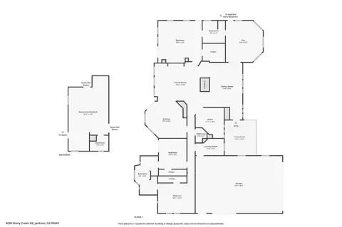 Floorplan - 6030 Stony Creek Rd, Jackson, CA 95642 photo 2 of 3