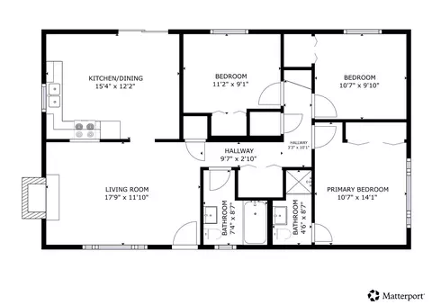 Floorplan - 2613 Balboa Dr, Tracy, CA 95376 photo 1 of 1