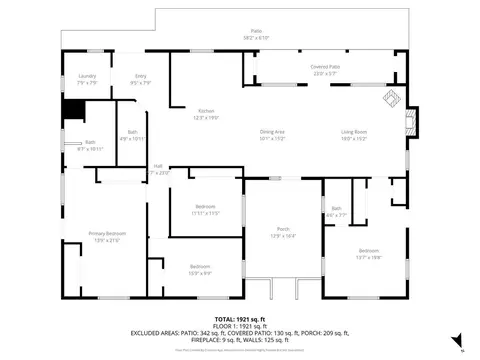 Floorplan - 1812 Mary Ct, Placerville, CA 95667 photo 1 of 1