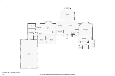 Floorplan - 5350 Wylderidge Dr, Murphys, CA 95247 photo 1 of 2
