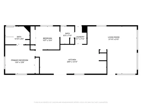 Floorplan - 3905 Pali Pl #107, Modesto, CA 95355 photo 1 of 1