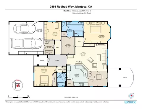 Floorplan - 2494 Redbud Way, Manteca, CA 95336 photo 1 of 1