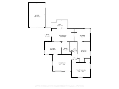 Floorplan - 5236 Marconi Ave, Carmichael, CA 95608 photo 1 of 1