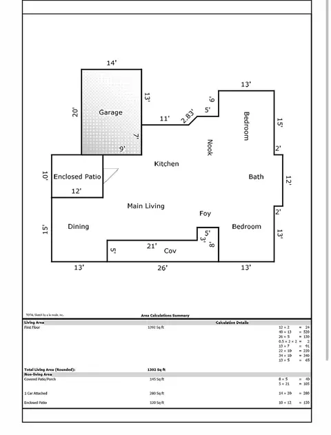 Floorplan - 1014 Yale Ave, Modesto, CA 95350 photo 1 of 1