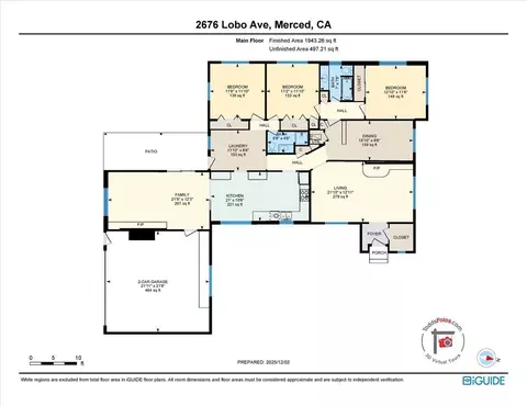 Floorplan - 2679 Lobo Ave, Merced, CA 95348 photo 1 of 2