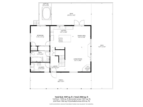 Floorplan - 6612 Michel, Mountain Ranch, CA 95246 photo 1 of 3