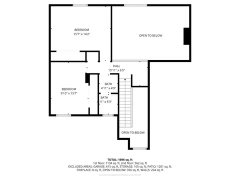 Floorplan - 1250 Wimbledon Dr, San Andreas, CA 95249 photo 2 of 3