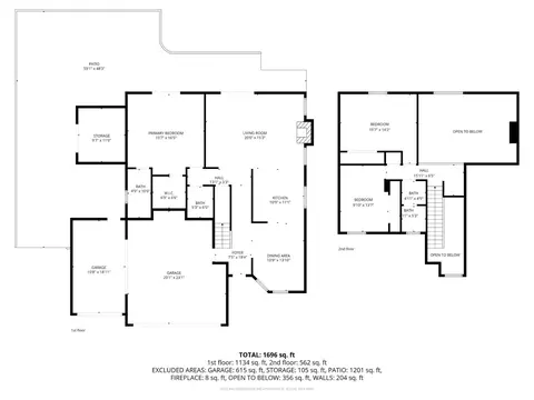Floorplan - 1250 Wimbledon Dr, San Andreas, CA 95249 photo 3 of 3